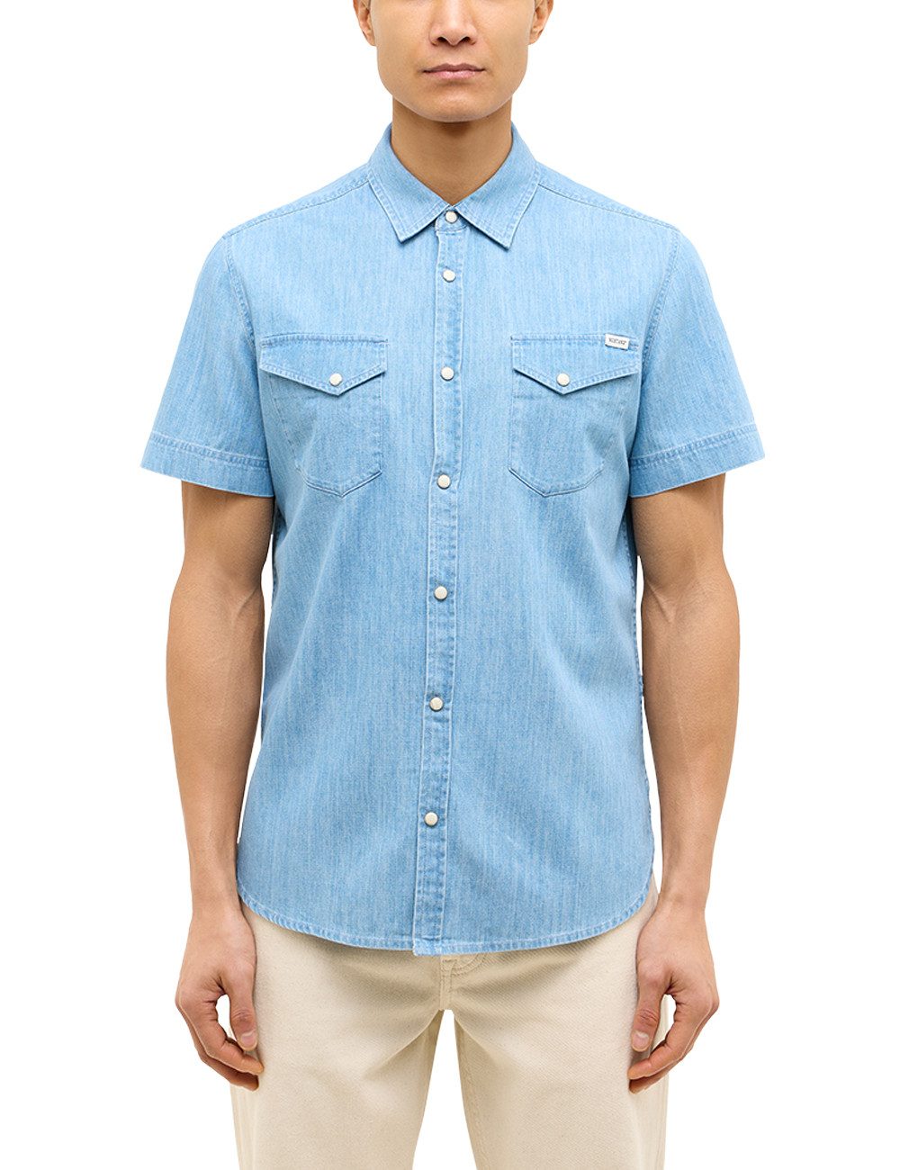 MUSTANG Jeanshemd Style Eloy aus leichtem günstig online kaufen