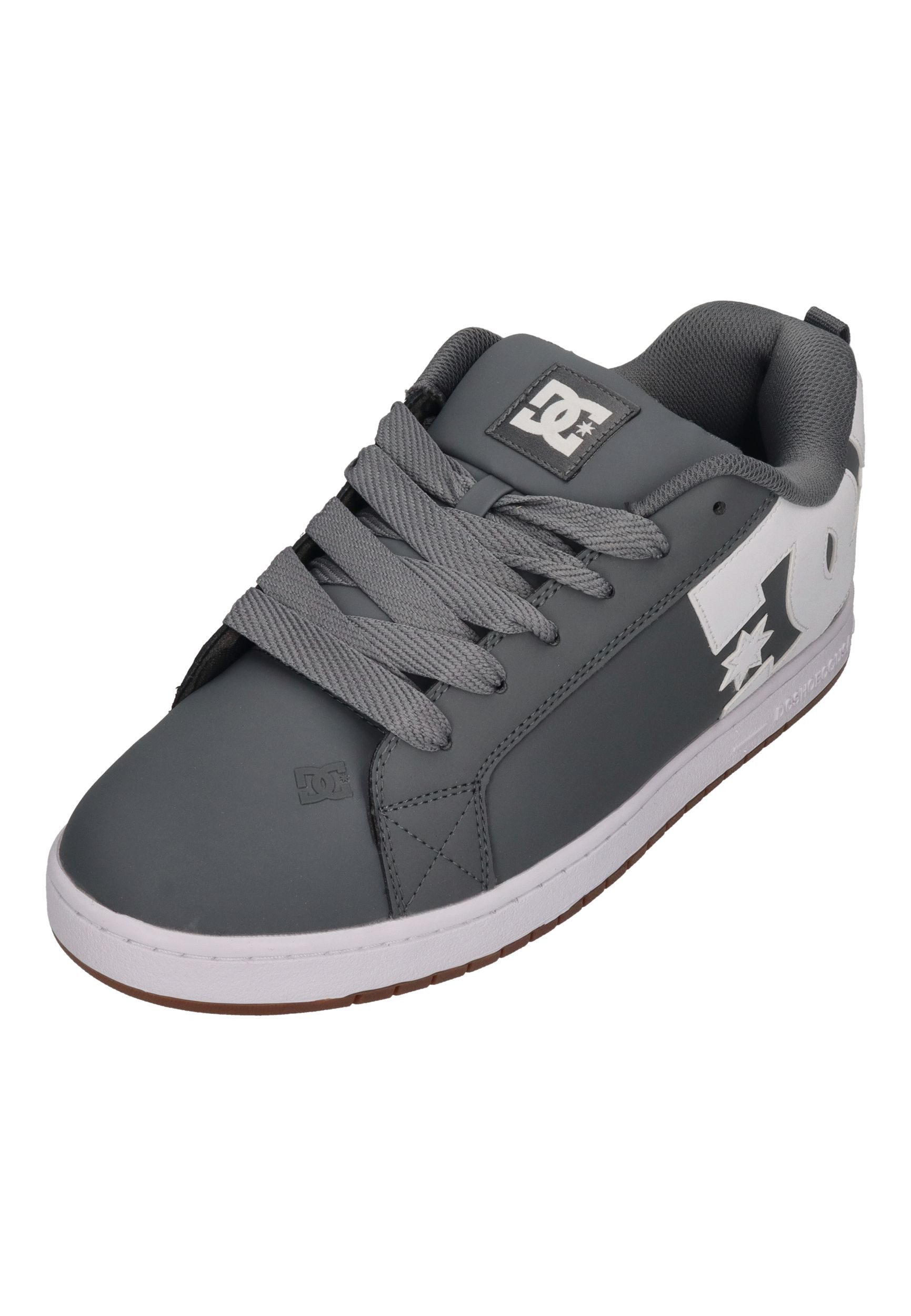 DC Shoes COURT GRAFFIK Skateschuh Grey White