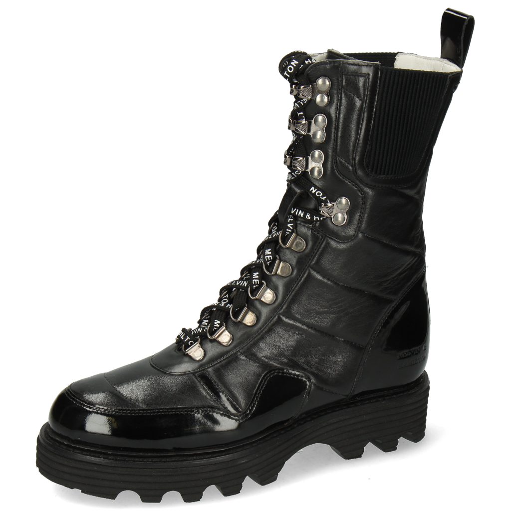 Melvin & Hamilton Leonie 16 Stiefel Schwarz