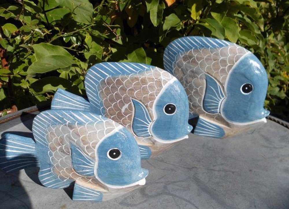 Deko-Impression Dekofigur Handgearbeitete Fische Statuen Deko-Objekt günstig online kaufen
