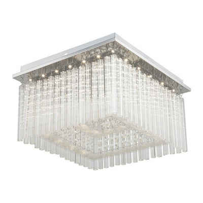 Globo Deckenleuchte Deckenleuchte LED Wohnzimmer Esszimmer Küche Deckenlampe Glas 68567-21