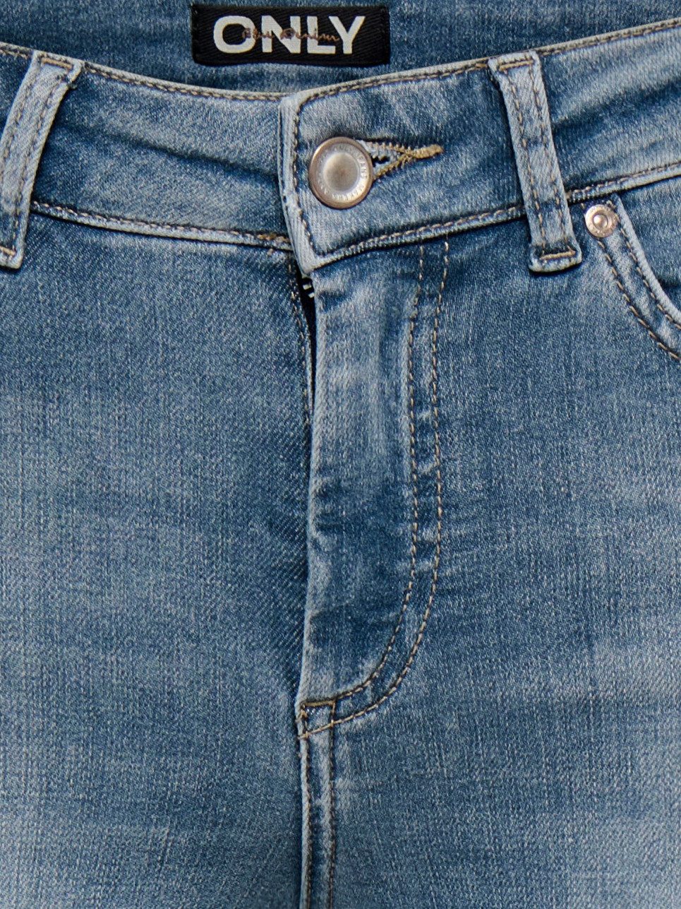 ONLY Skinny-fit-Jeans ONLBLUSH MID SK ANK RW DNM REA363 Baumwollmischung, skinny fit