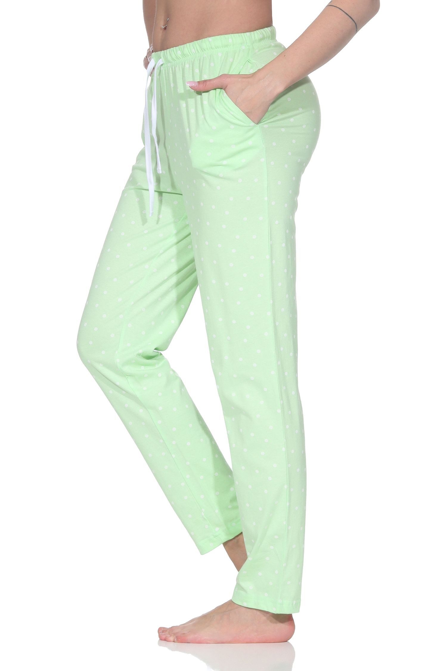 Normann Relaxanzug Damen Pyjama Hose lang Mix & Match - perfekt zu kombinieren – Bild 3 von 5