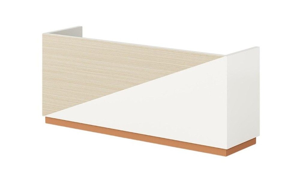 Xlmoebel Empfangstheke Funktionale und stilvolle Theke für jedes Büro (1-St), Made in Europa