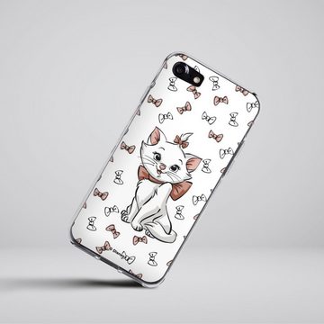 DeinDesign Handyhülle Aristocats Marie Disney Katze Marie Shy, Apple iPhone 8 Silikon Hülle Bumper Case Handy Schutzhülle