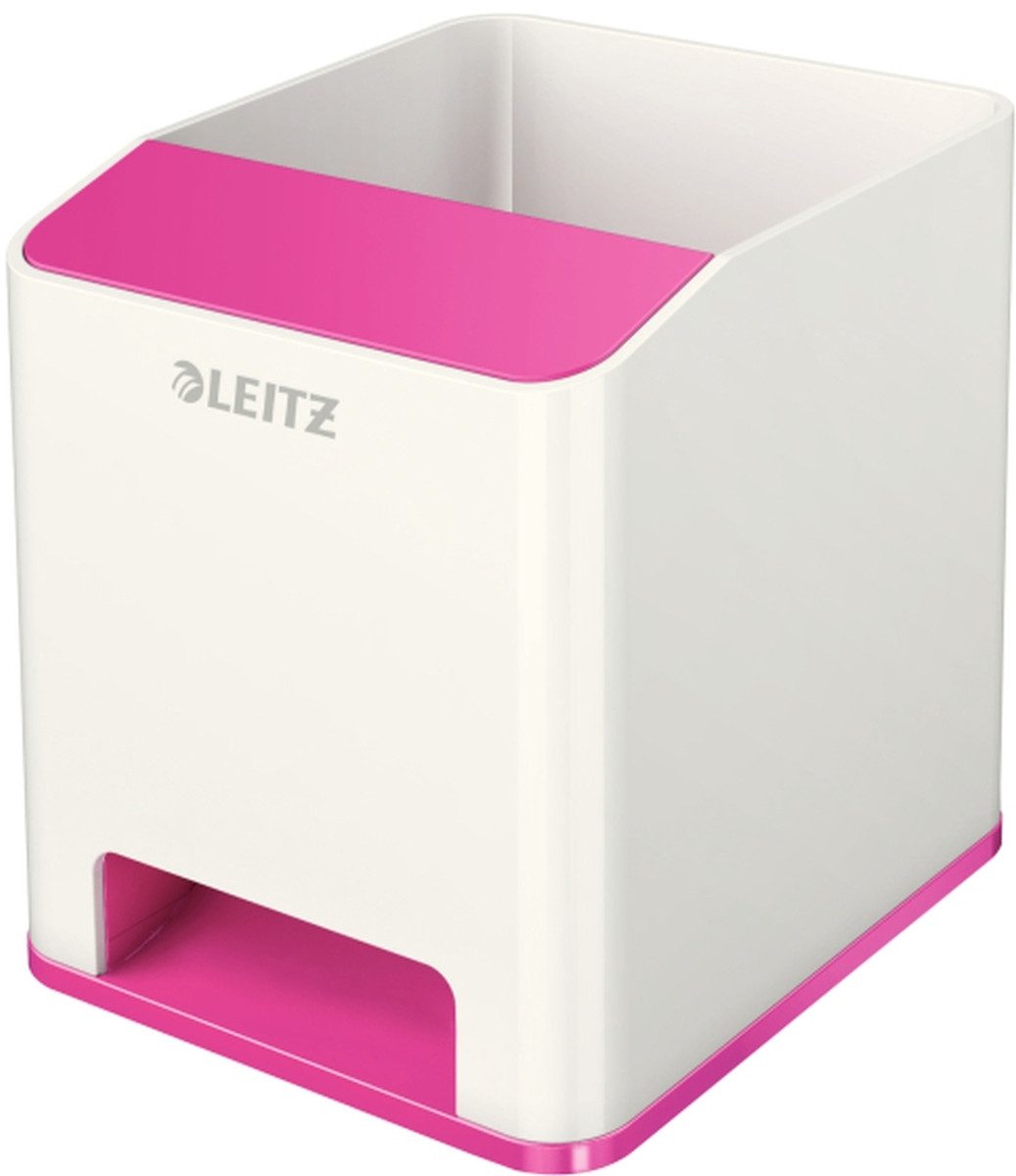 LEITZ Tischaufsatz Stifteköcher Wow Duo Colour pink metallic.