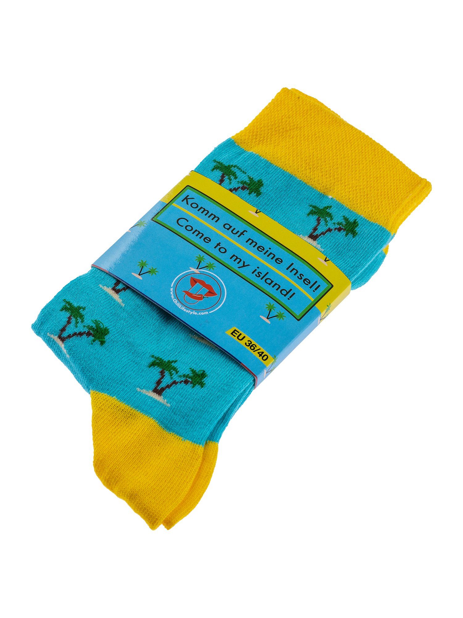 Insel Leisure Banderole Freizeitsocken Socks Lifestyle Chili