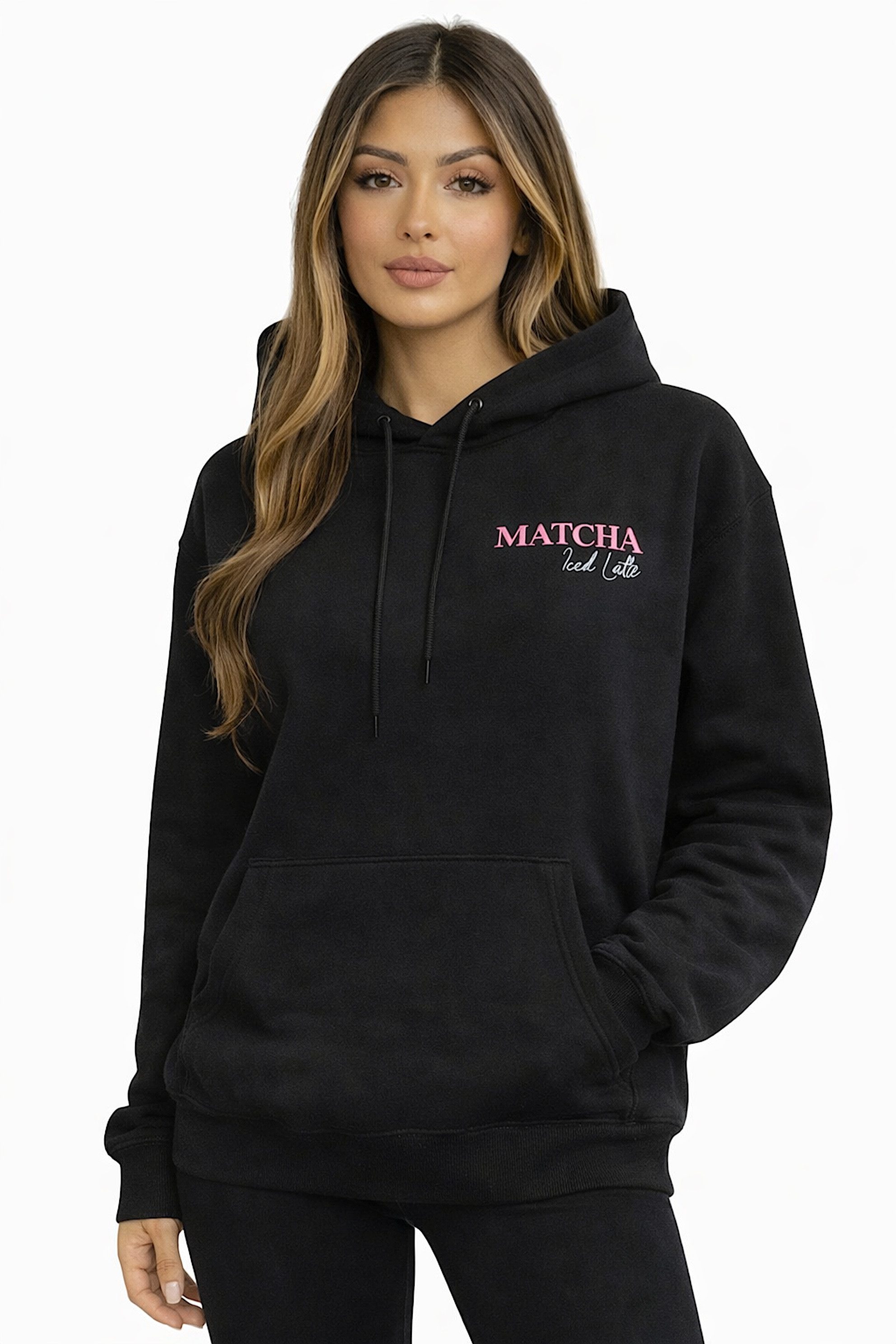 Worldclassca Hoodie Worldclassca Oversized "MATCHA" Hoodie Kapuzenpullover Sweatshirt Neue Kollektion - Stilvolle und gemütliche Casual Mode für Damen