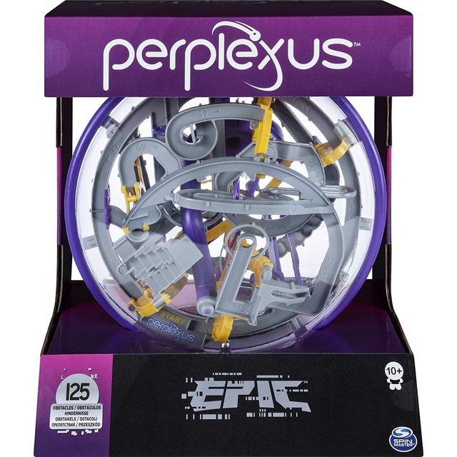 AMIGO Spiel, 6053141 Perplexus Epic, 3D-Labyrinth mit 125 Hindernissen