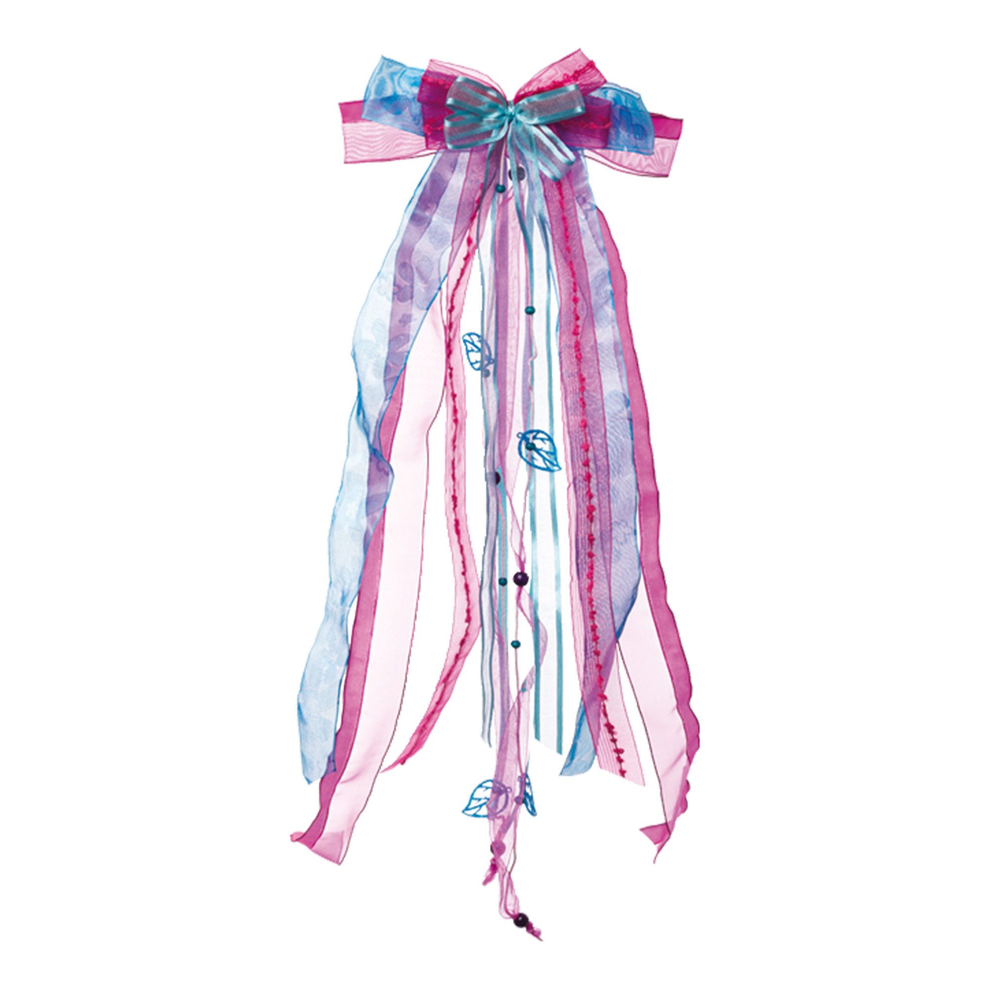 Nestler Schultüte Nestler Schultütenschleifen pink/hellblau 23x50cm