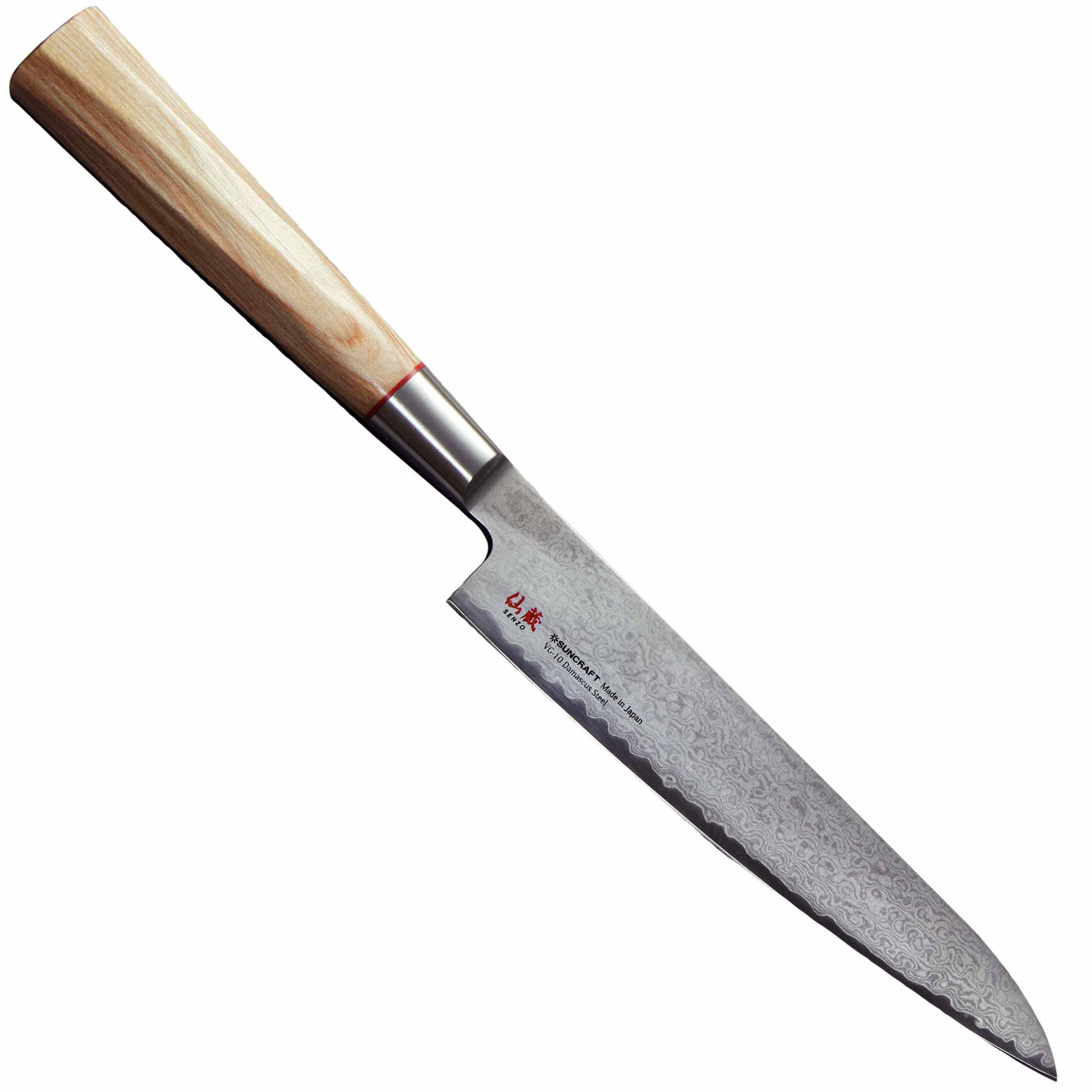 Suncraft Allzweckmesser Suncraft Senzo Twisted Octagon TO-02 Universalmesser 15 cm, TO-02