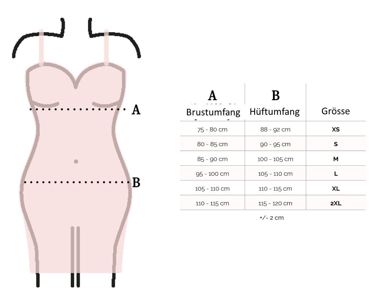 DKaren Negligé Unterkleid - Spitze schwarz Nachtwäsche