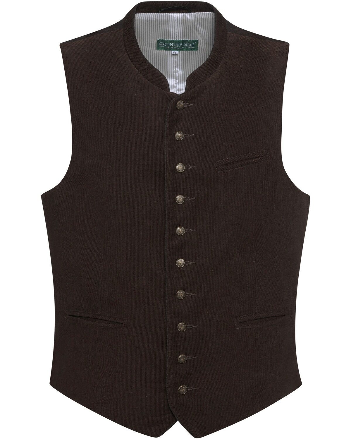 Country Line Trachtenweste Feincordweste