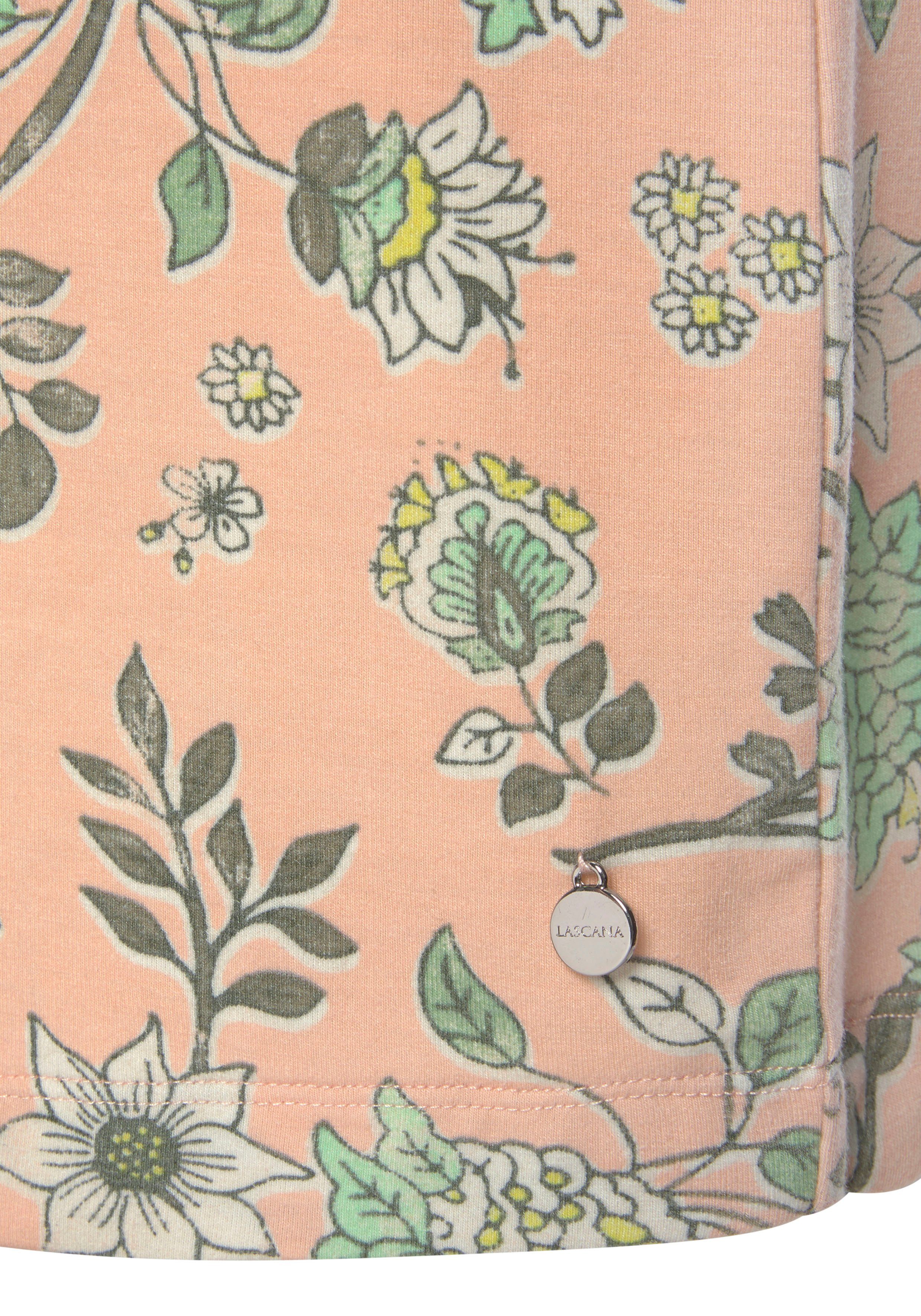 LASCANA Nachthemd im Blumen Allover-Druck – Bild 5 von 5