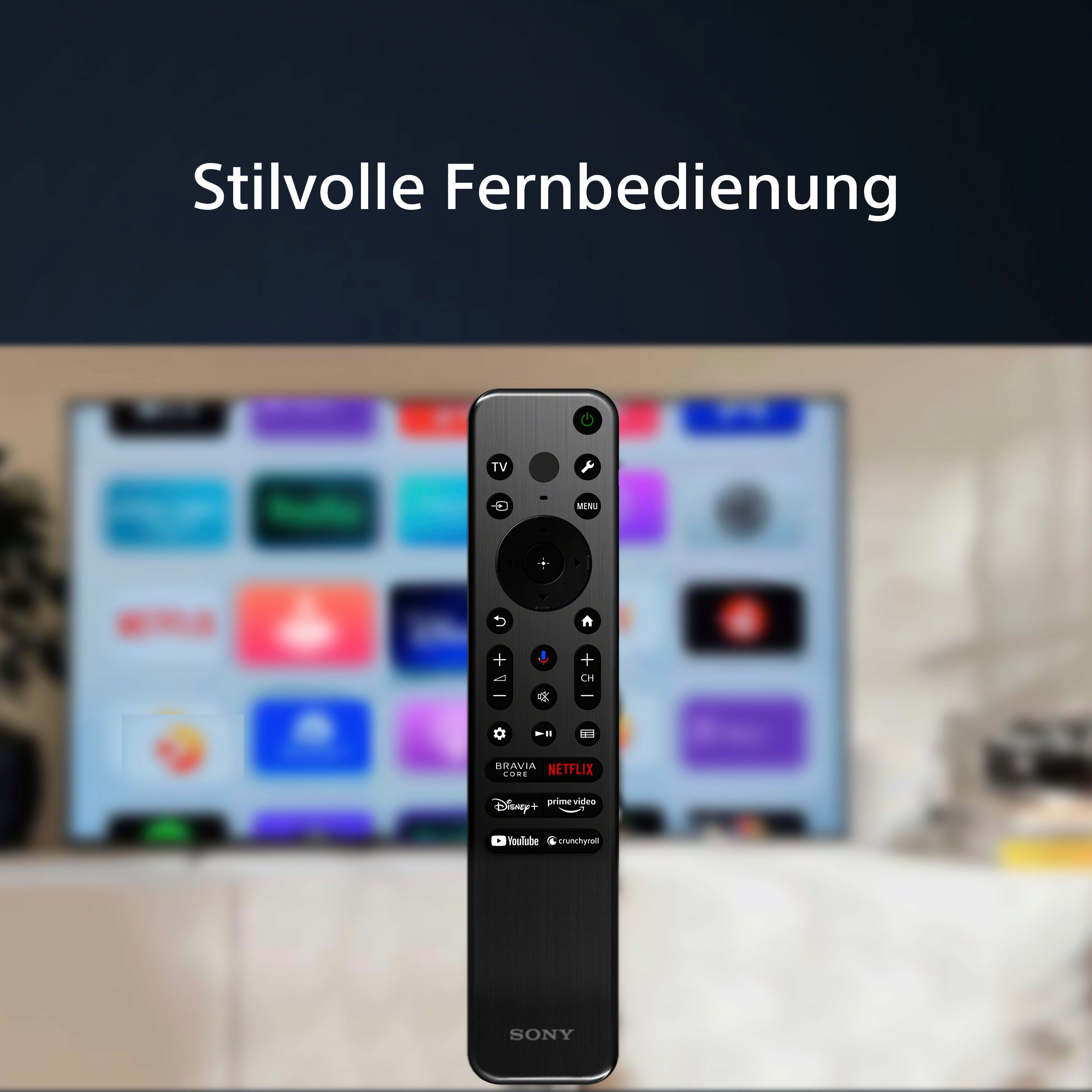 Sony KD-65X80L LED-Fernseher (164 cm/65 Zoll, 4K Ultra HD, Smart-TV, Google TV, HDR, X1-Prozessor, BRAVIA CORE, Triluminos Pro, HDMI 2.1, Gaming-Menü)