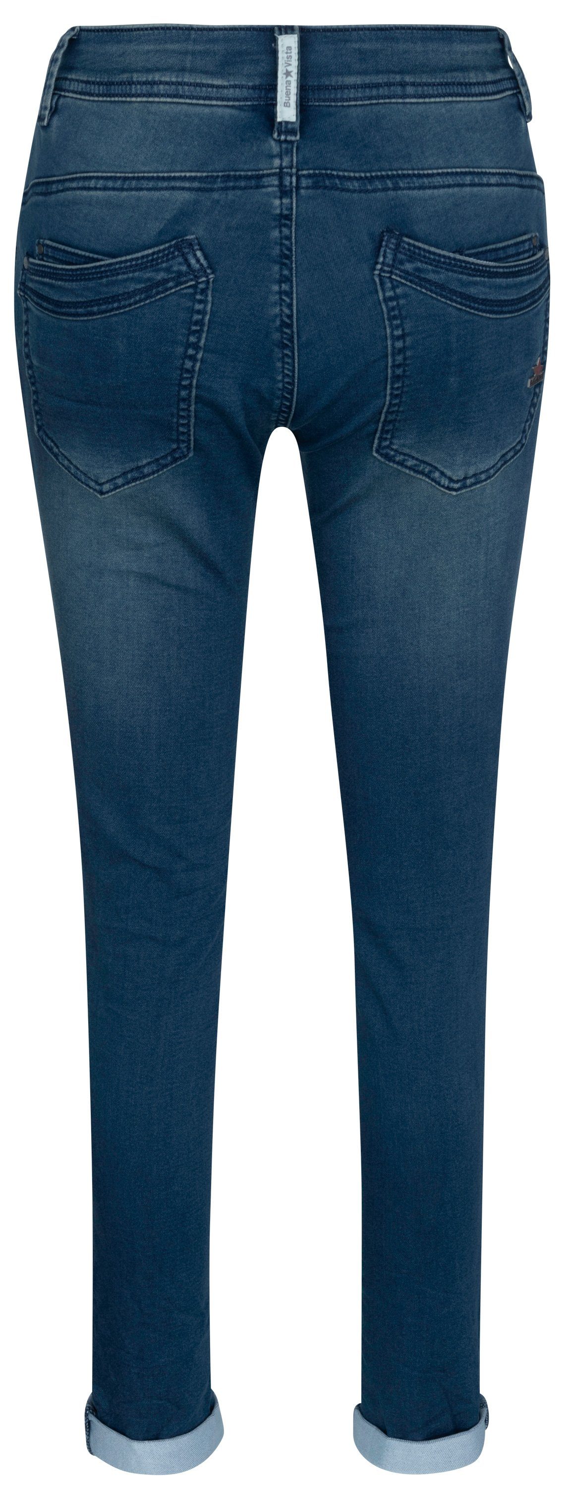 Buena Vista Stretch-Jeans - BUENA blue middle Sweat VISTA B5001 Denim SD103.4220 MALIBU 2307