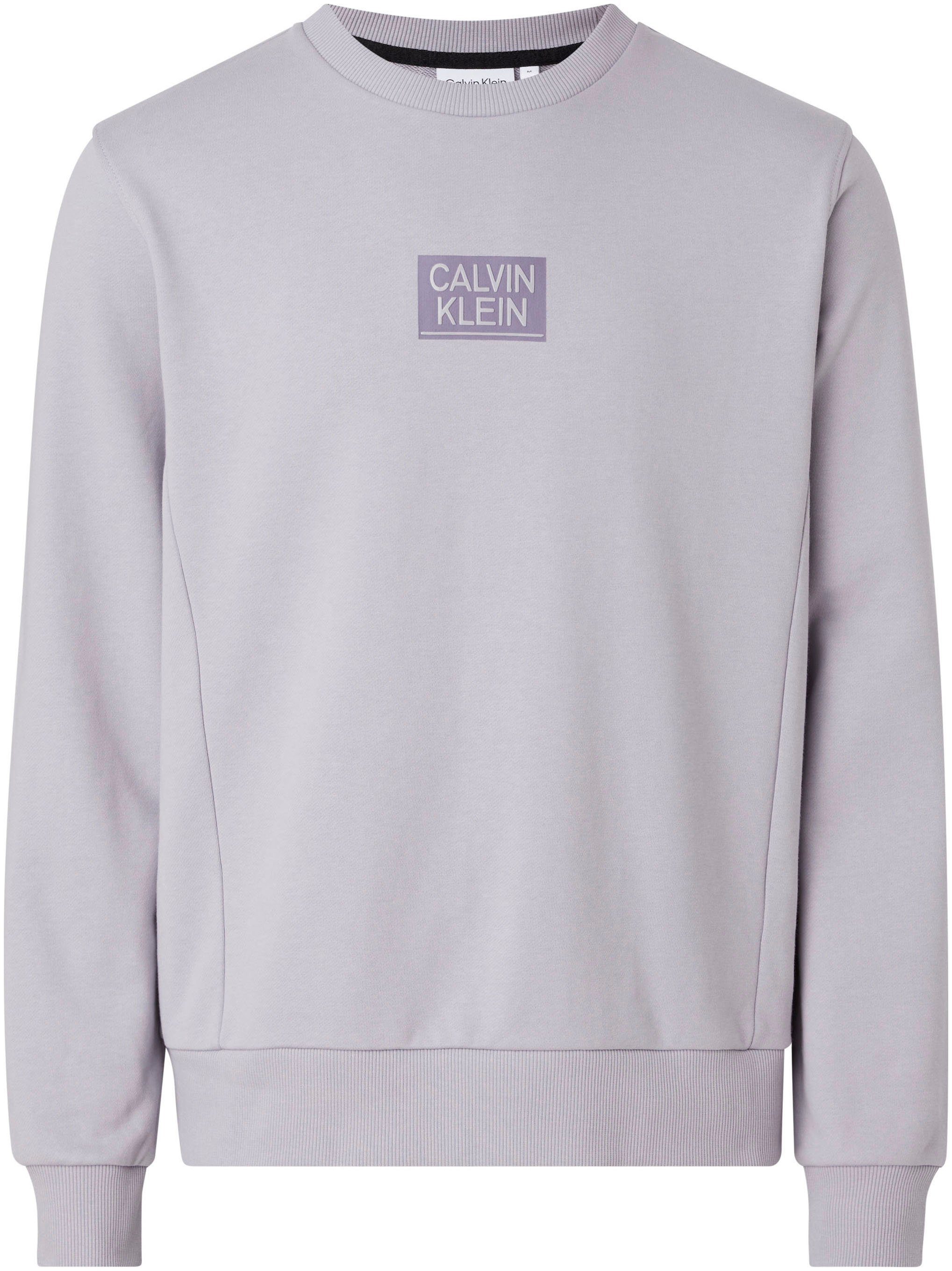 STENCIL Calvin SWEATSHIRT LOGO Klein GLOSS Sweatshirt Gray Dapple