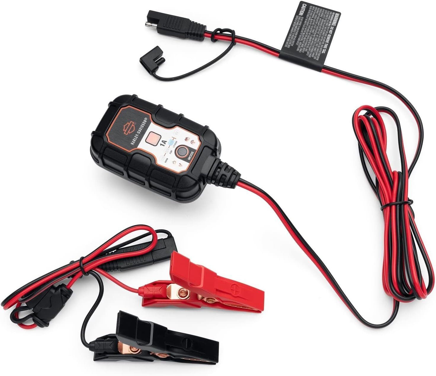 HARLEY-DAVIDSON 1 Ampere Dual-Mode (12v, 6v, 1 A) Batterie-Ladegerät Vollautomatisch Autobatterie-Ladegerät (1-tlg., 12v, 6v, 1 A)