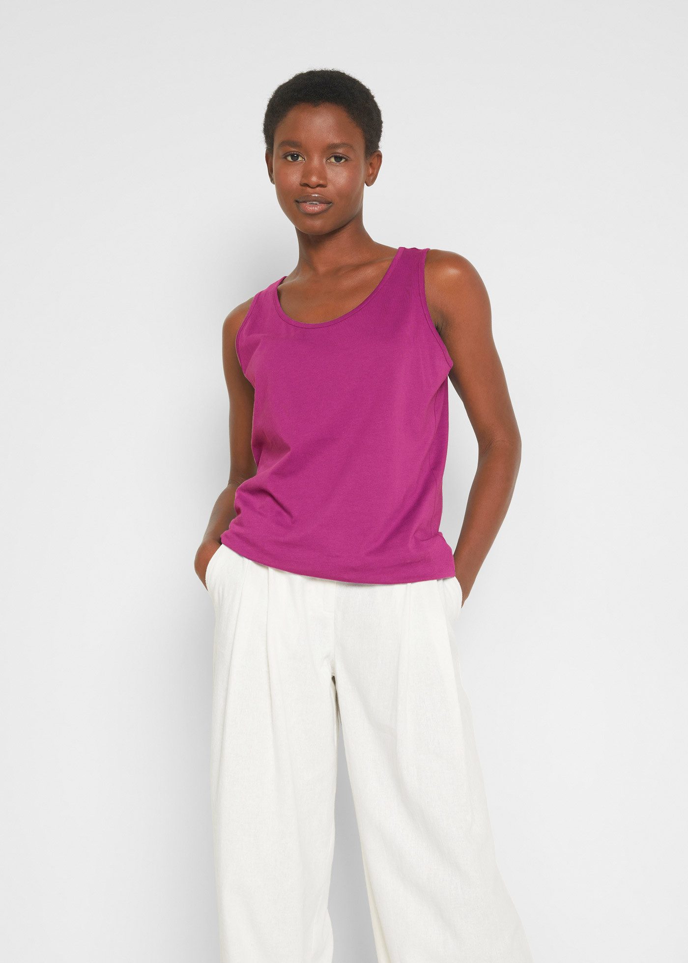 bonprix Longtop (Packung, 5-tlg) figurumspielende Passform, po-bedeckend