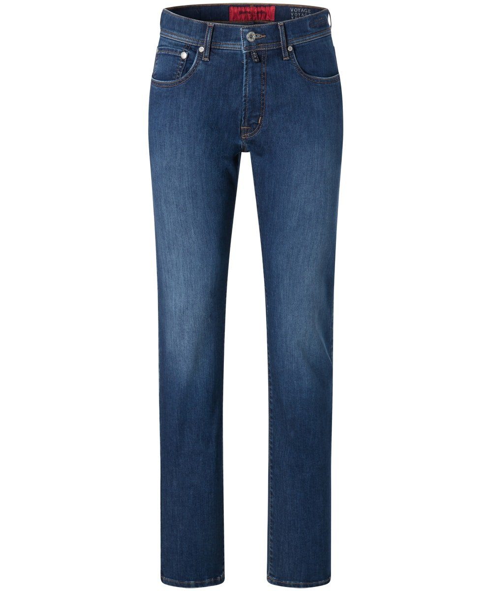 5-Pocket-Jeans PIERRE CARDIN LYON VOYAGE denim mid blue 38915 7701.04 - Konfektionsgr