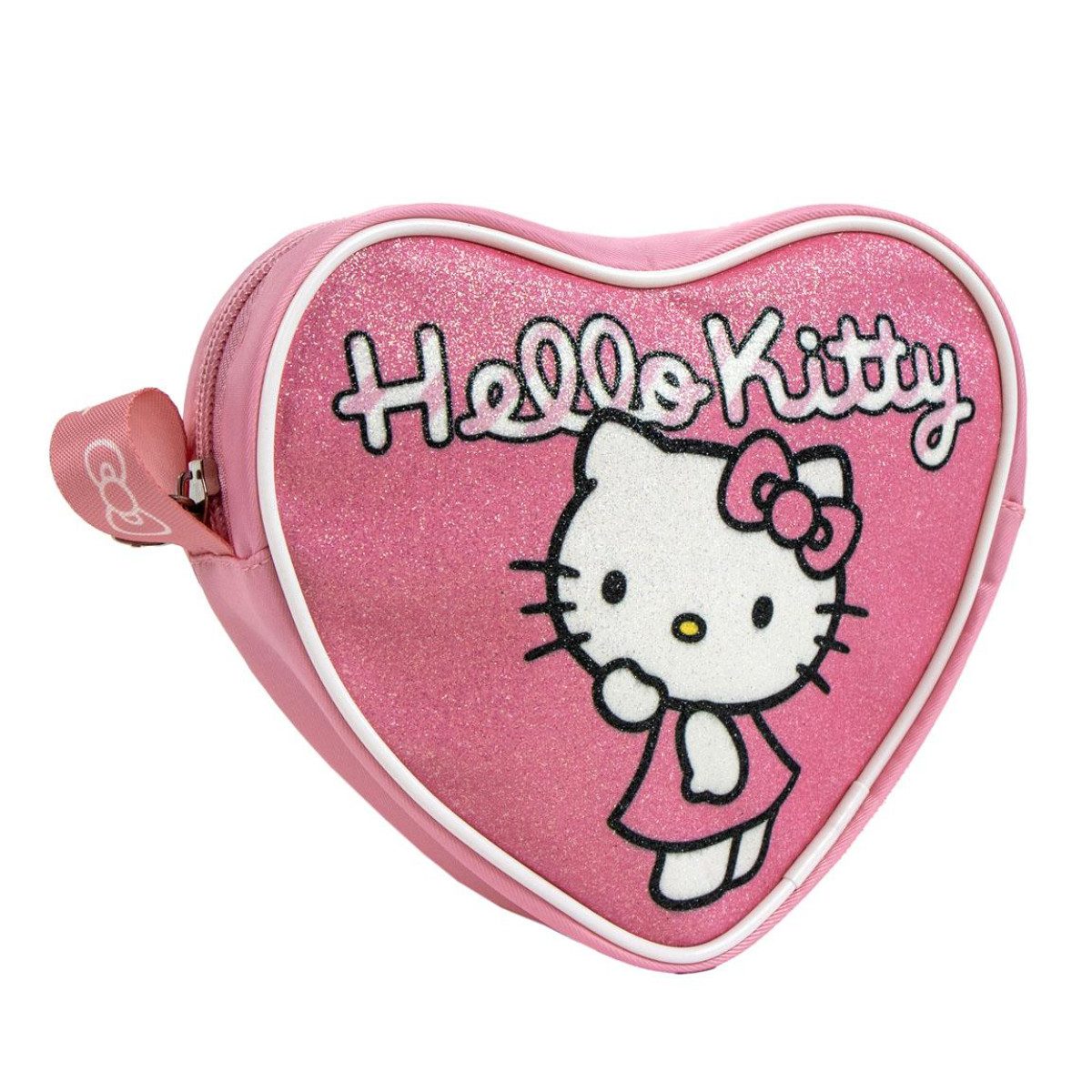 Cerda Handtasche Hello Kitty Herzform 15 cm Sanrio Tasche für Mädchen