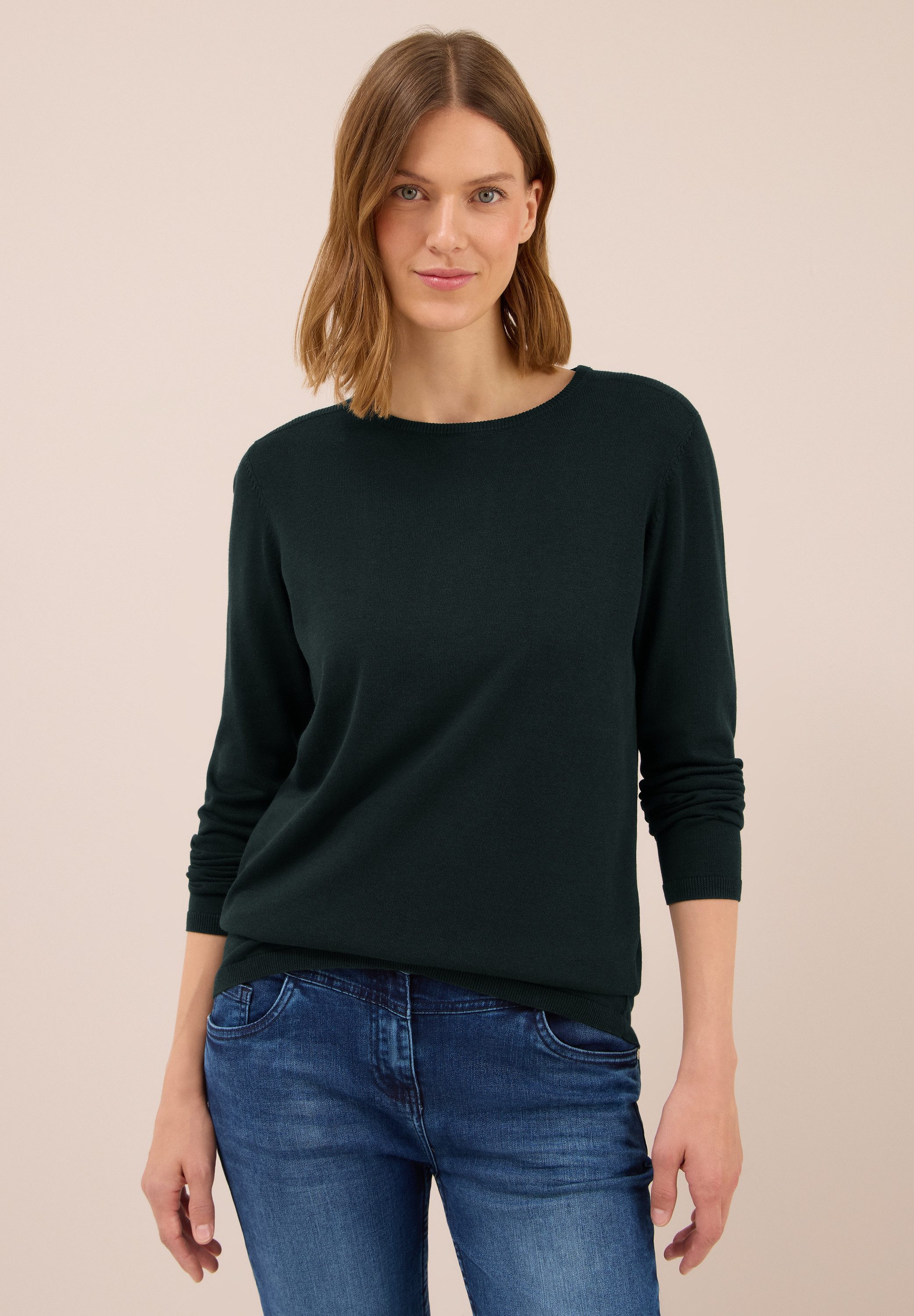 CECIL Strickpullover mit Strick-Struktur günstig online kaufen