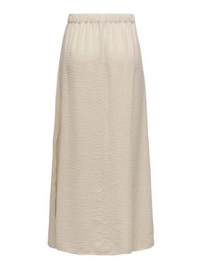 JACQUELINE de YONG Sommerrock Langer Rock Maxi Hohe Taille 7590 in Sand