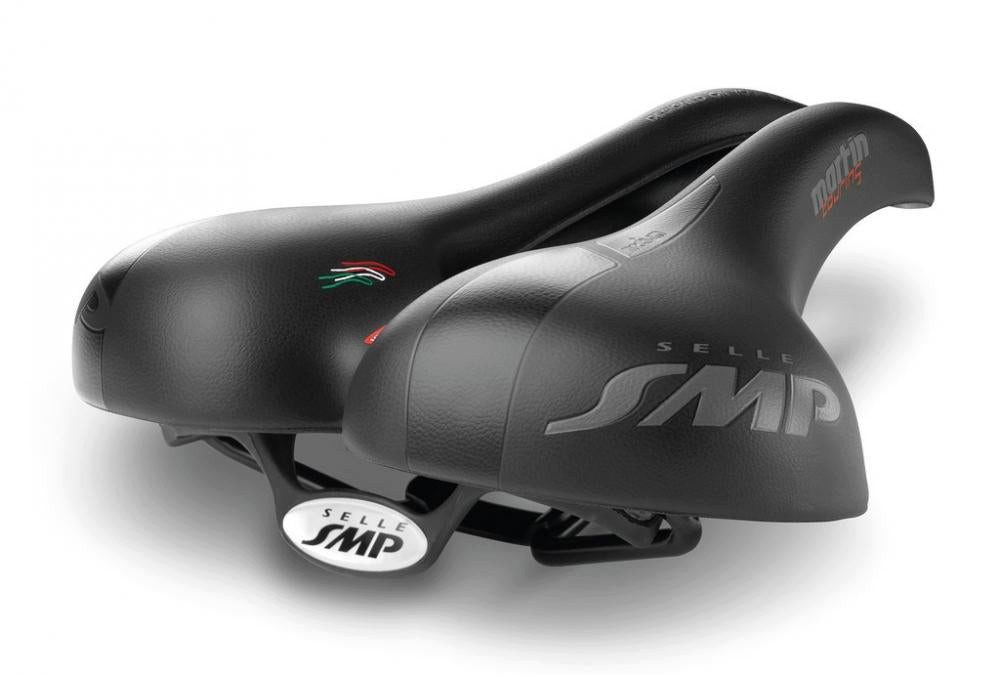 Selle SMP Fahrradsattel Selle SMP Sattel Martin Touring Medium schwarz Unisex 255x218mm
