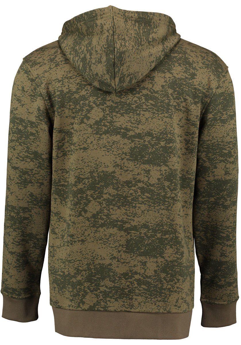 Kängerutaschen Herren Kapuze Sweatjacke Dutolo Collins Sweatjacke Tom und khaki/schlamm mit