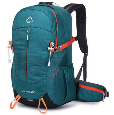 TAN.TOMI Kletterrucksack 36L Großer Wanderrucksack, Wasserdicht Multifunktionaler (Ausgestattet mit 1-Rucksack und 1-Regenabdeckung, Einschließlich Regenschutz), mit Regenschutz für Outdoor Reisen Camping Trekking