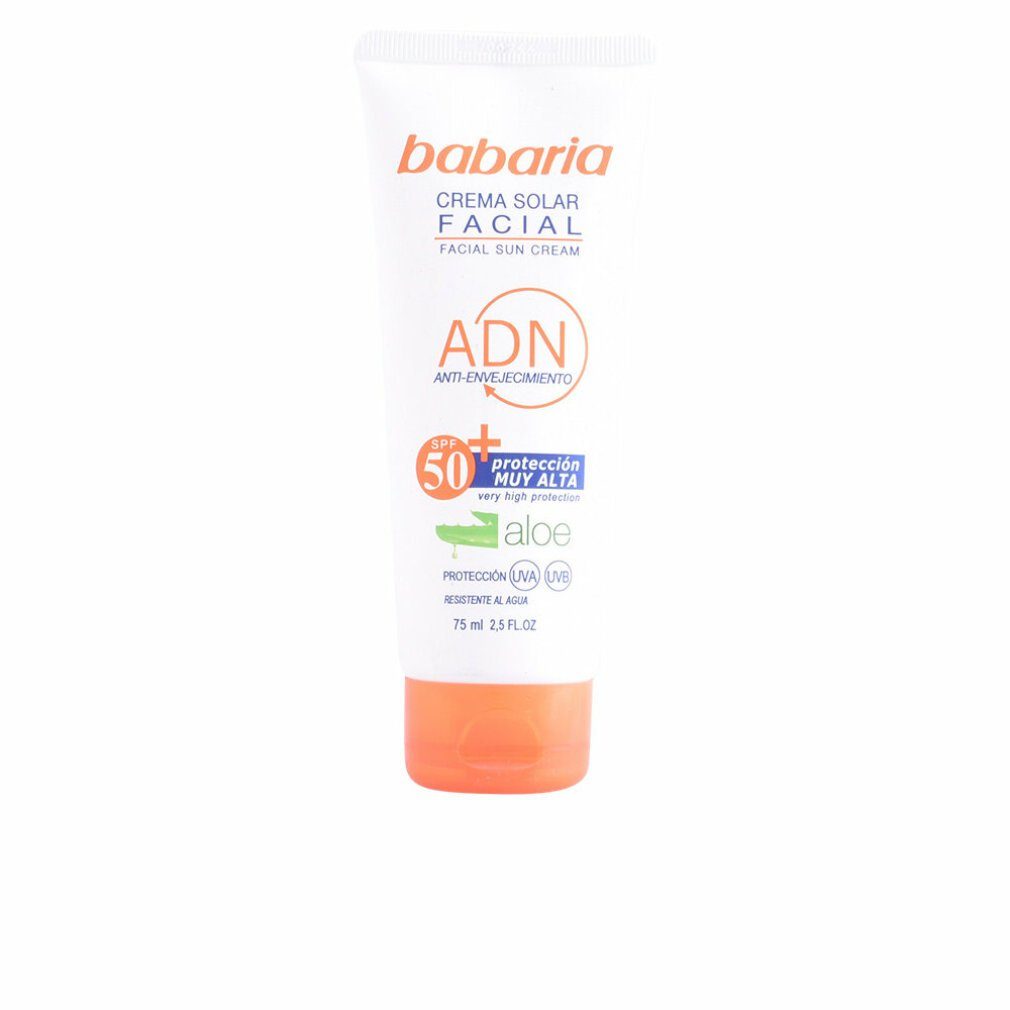 Sonnenschutzcreme Facial Cream Spf50 Aloe Vera Water Resistant 75ml
