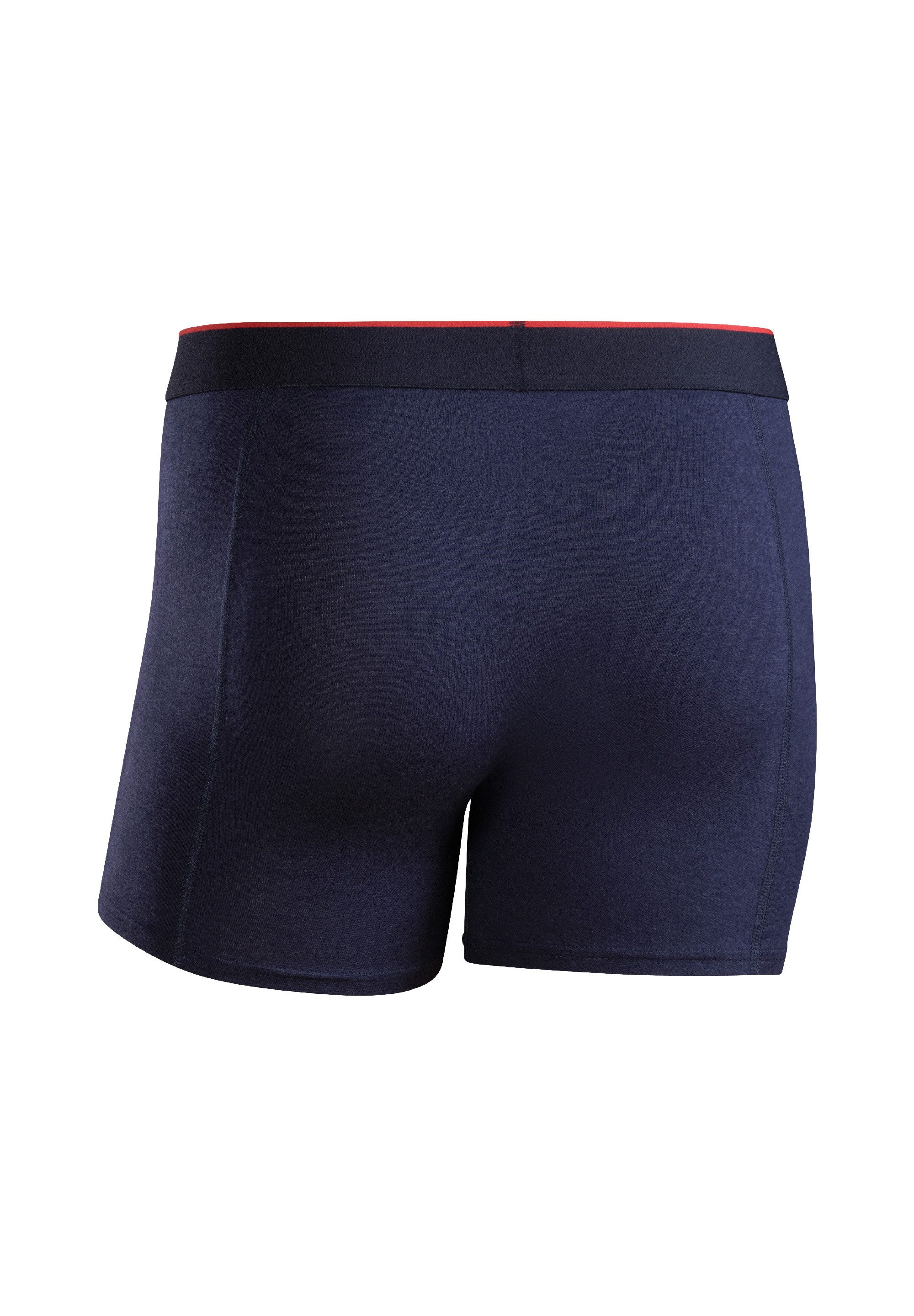 DANISH ENDURANCE Boxershorts Bamboo Trunks 6St Superweich mit elastischem Bund, Bambus Unterhosen für Herren
