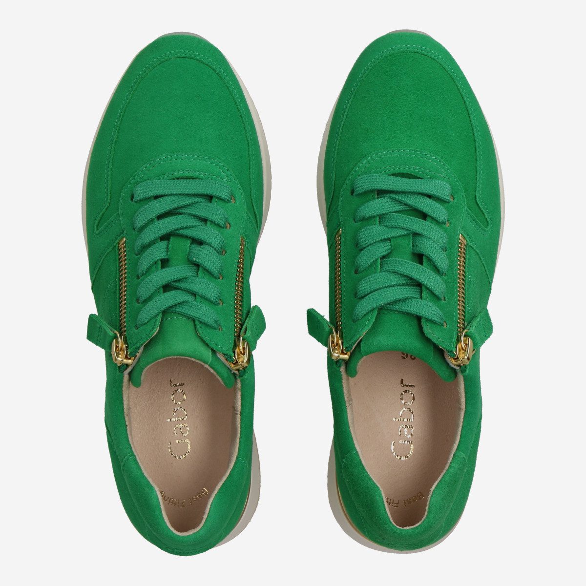 Gabor Gabor 43.480.19, Sneaker, Grün, Damen Sneaker