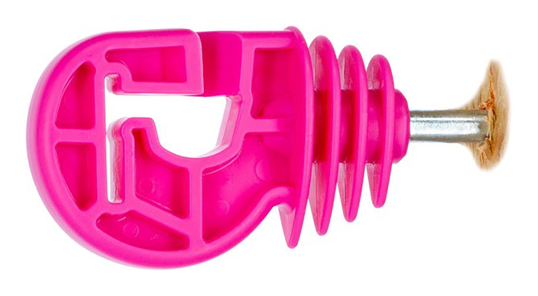 Kerbl Weidenzaun Kerbl Premium Kombi-Ringisolator, pink, günstig online kaufen