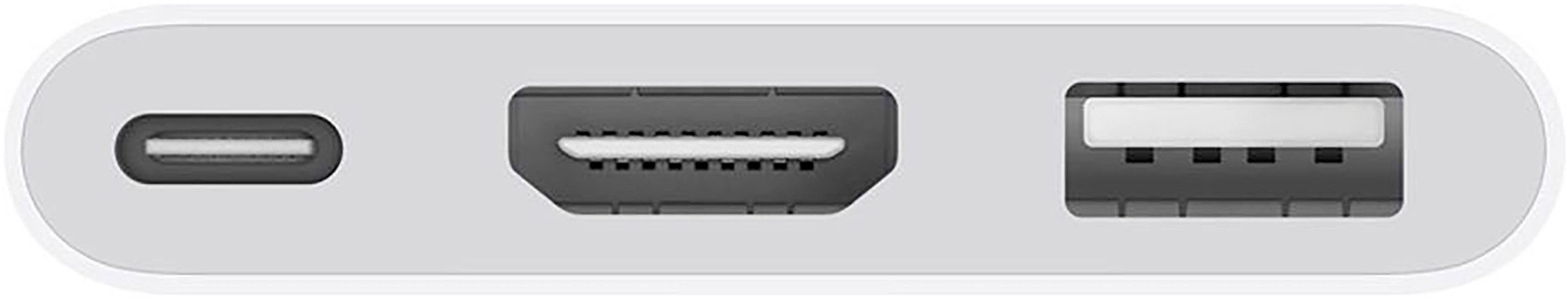 Apple USB-C Digital AV MultiPort - USB Typ C zu HDMI/USB Typ A/USB Typ C USB-Adapter USB Typ C zu HDMI, USB Typ A, USB Typ C