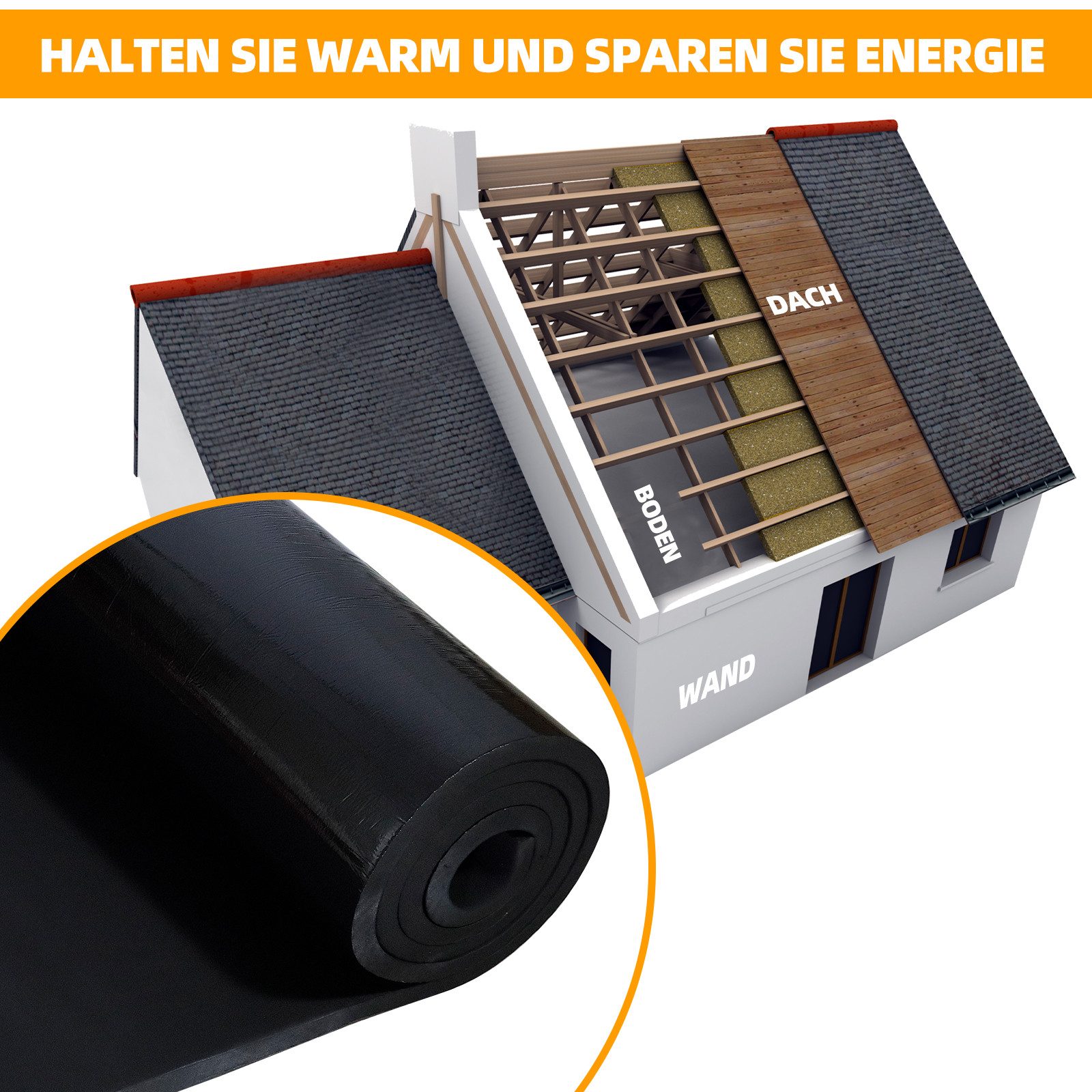 CCLIFE Trittschalldämmfolie Dämmmatte selbstklebend ECM-geprüft Auto günstig online kaufen