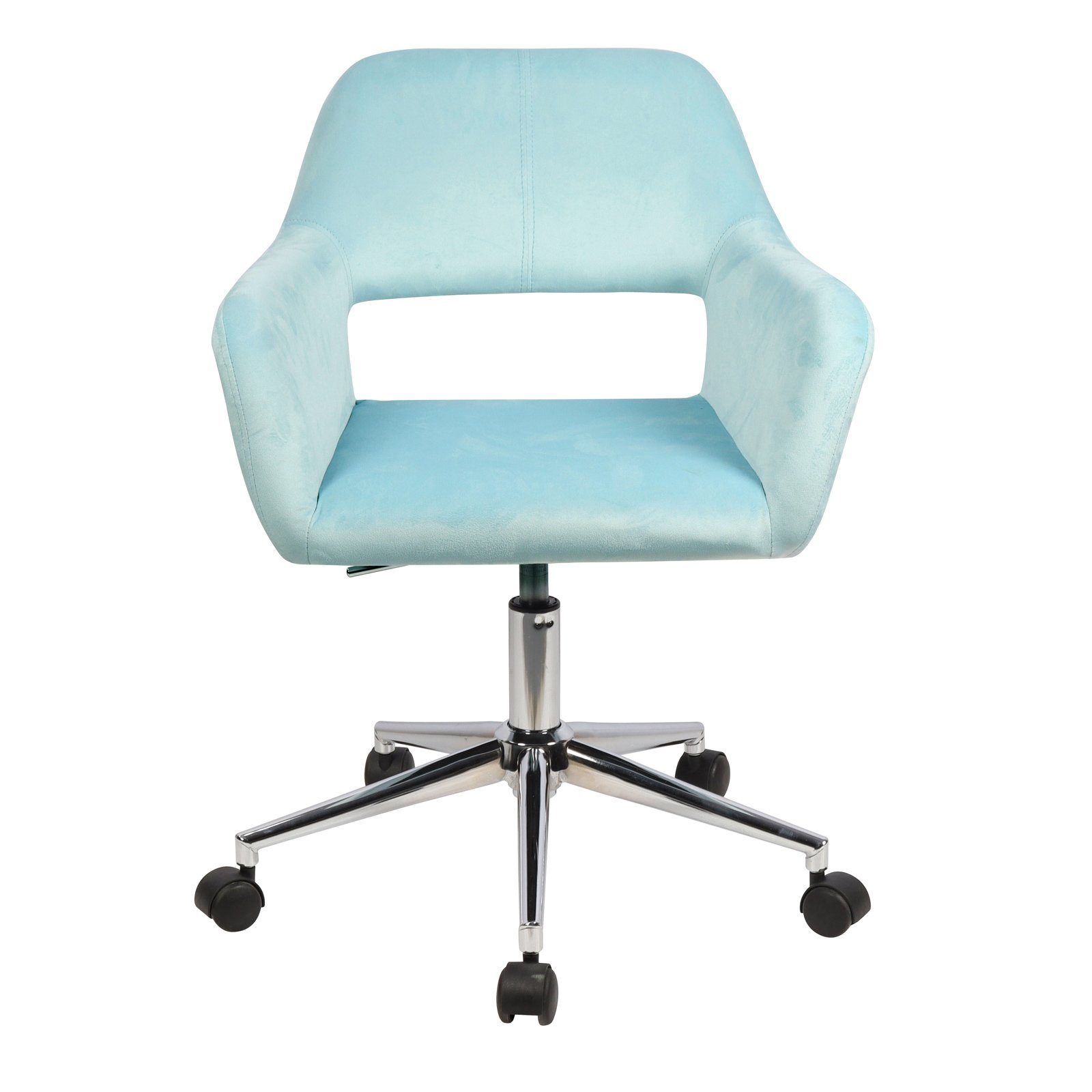 SVITA Drehstuhl Schreibtischstuhl JILL (1 St), Höhenverstellbar, Verchromte günstig online kaufen