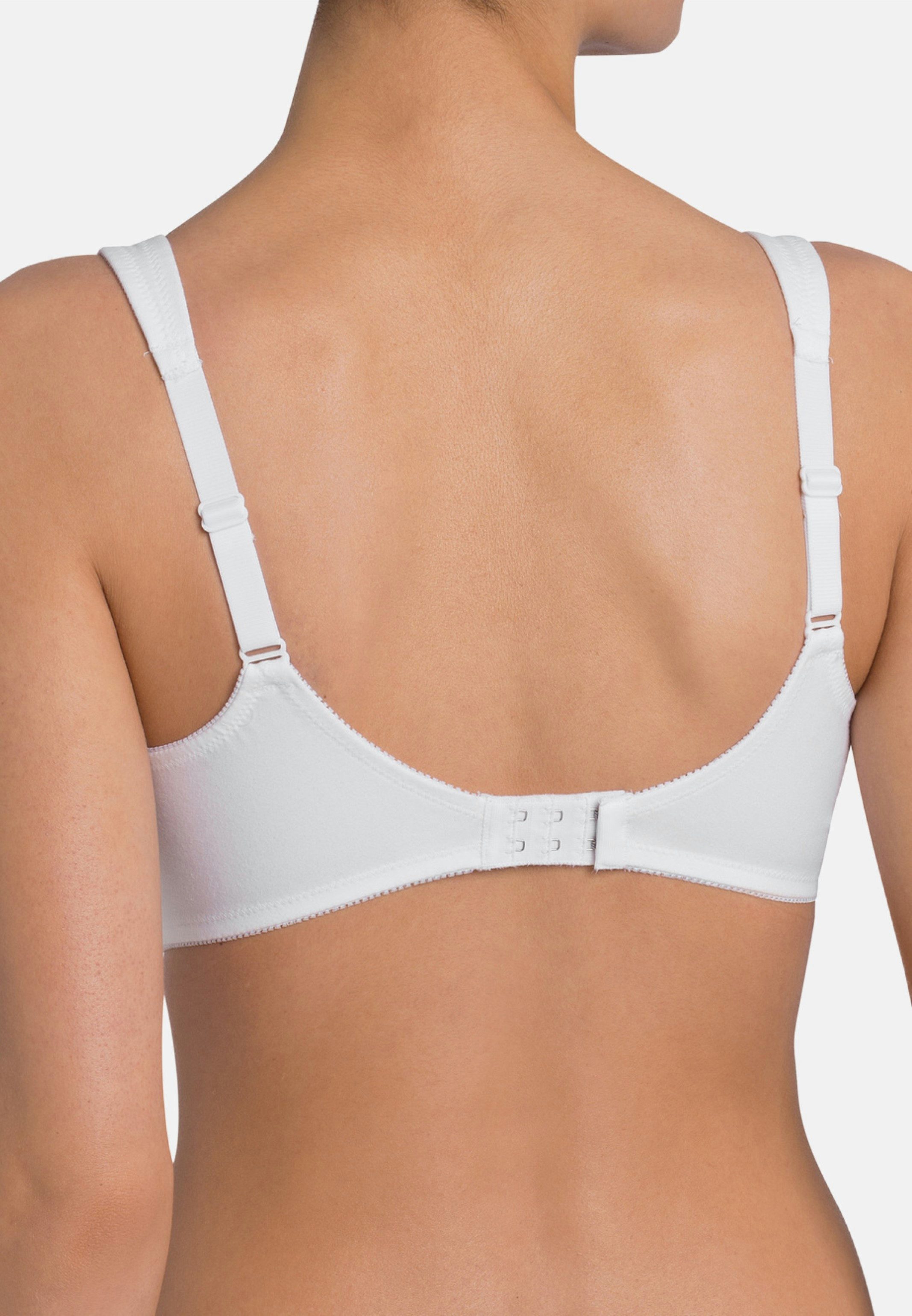 Triumph Bügelloser BH Cotton Shaper N (1-tlg) BH ohne Bügel - Baumwolle - Zweichfach Nahtlos vorgeformte Cups