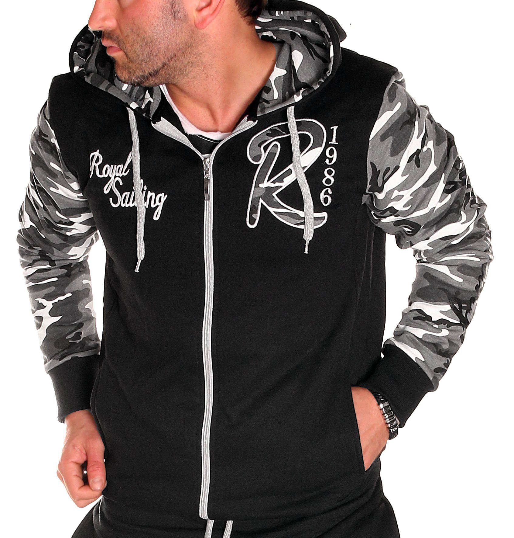 Jaylvis Collegejacke Herren Sweatjacke Sportjacke Joggingjacke günstig online kaufen