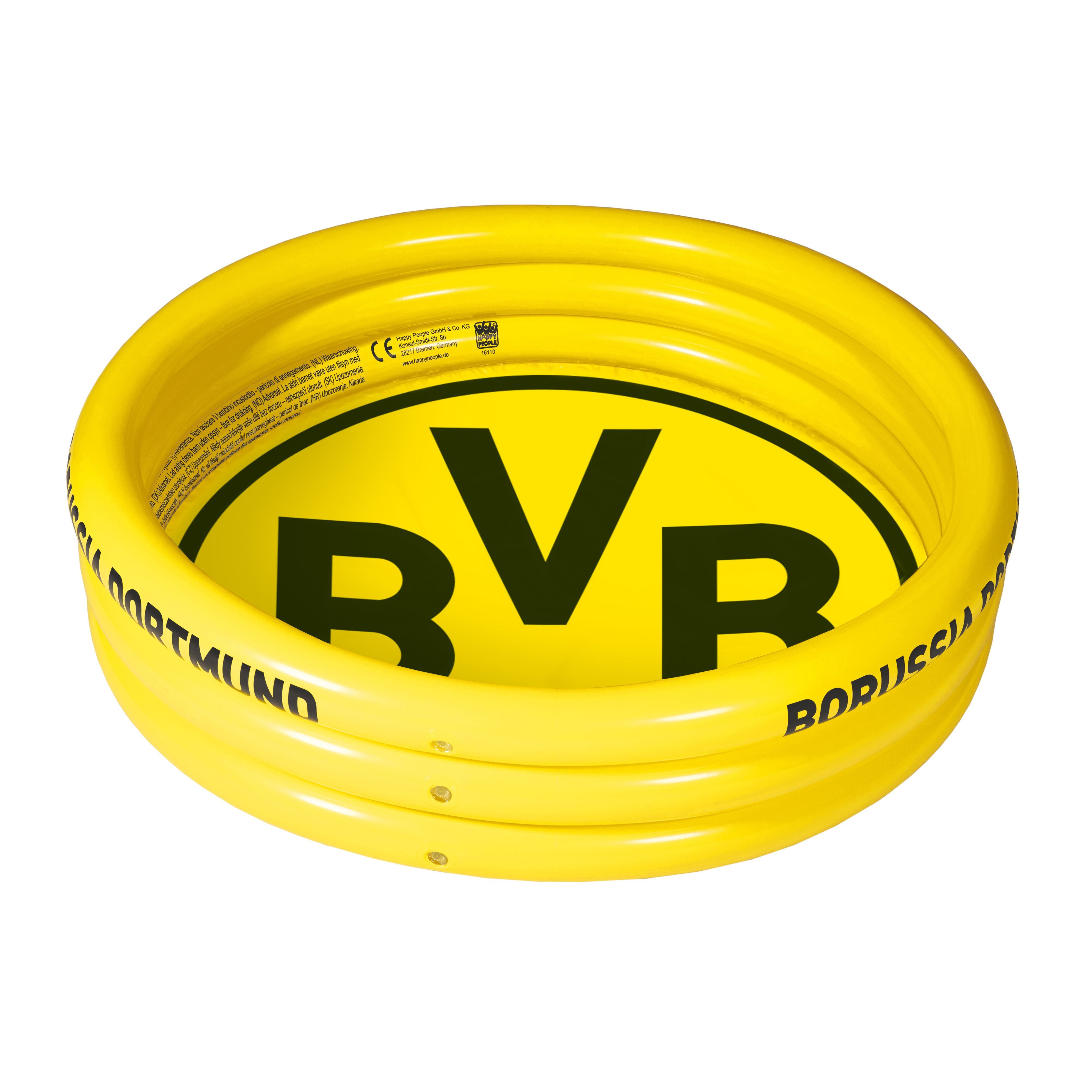 Happy People Planschbecken BVB 3-Ring-Pool ca. 100x23 cm