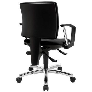 TOPSTAR Bürostuhl 1 Stuhl Bürostuhl Pro 30 chrom - schwarz