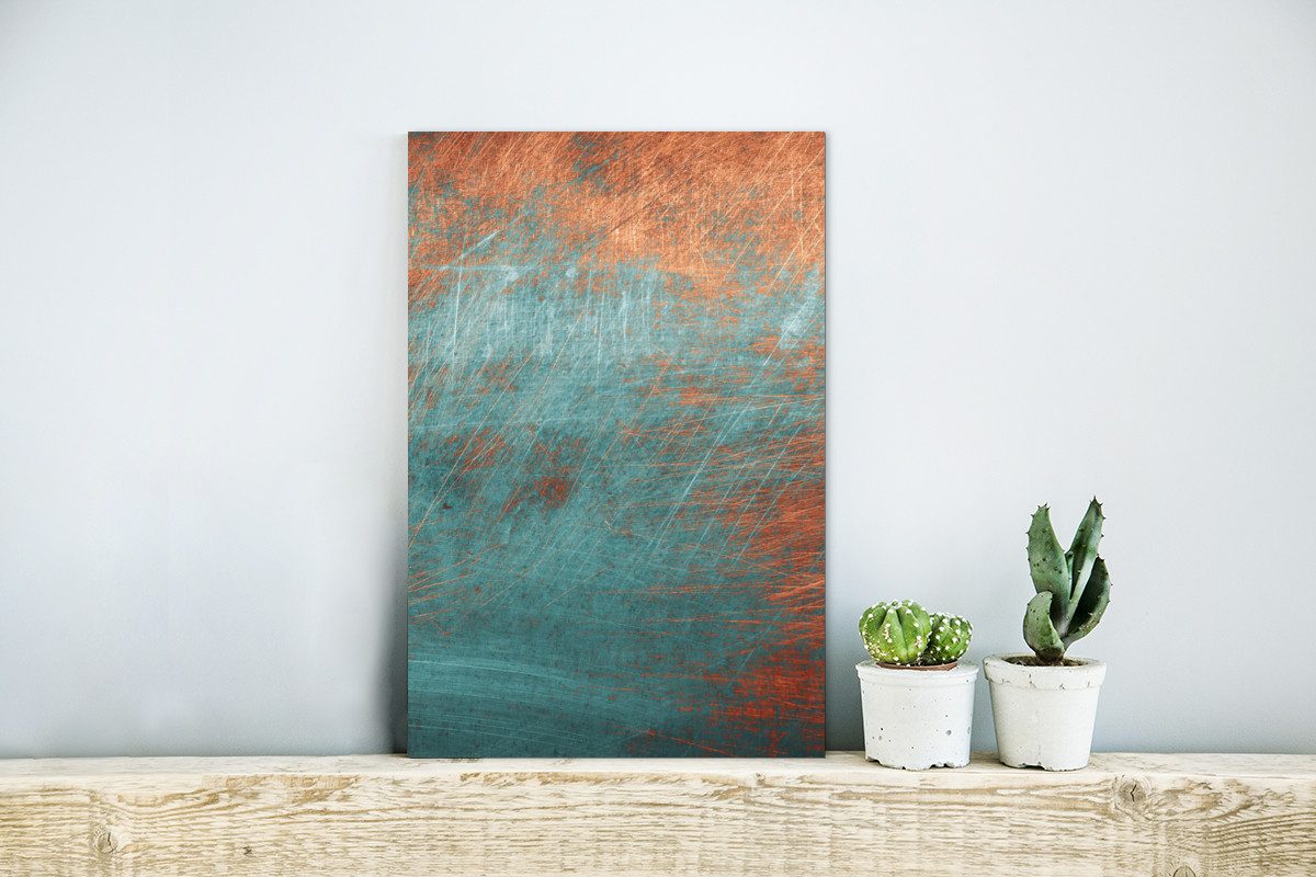 MuchoWow Metallbild Metall - Rost - günstig online kaufen