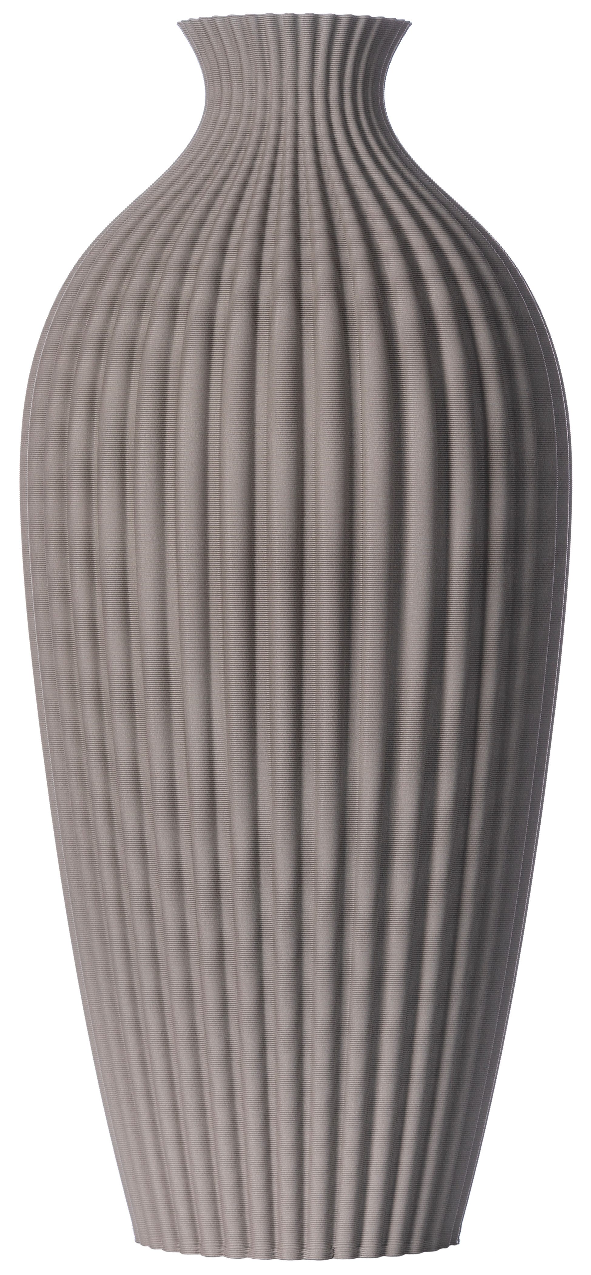 3D Vase Dekovase Saskia XL 38cm Еко-товарe Deko Vase Pampasgras Trockenblumen, Bodenvase