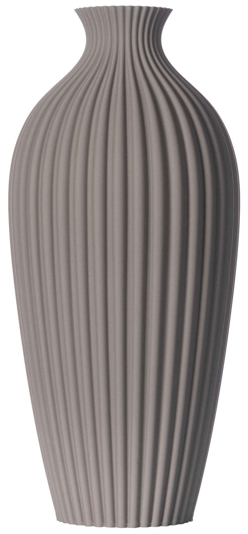 3D Vase Dekovase Saskia XL 38cm Nachhaltige Deko Vase Pampasgras Trockenblumen, Bodenvase