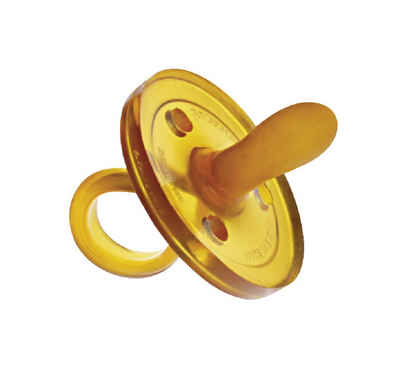 GOLDI Schnuller Latex Ovale Saugerform, komplett aus Naturkautschuk