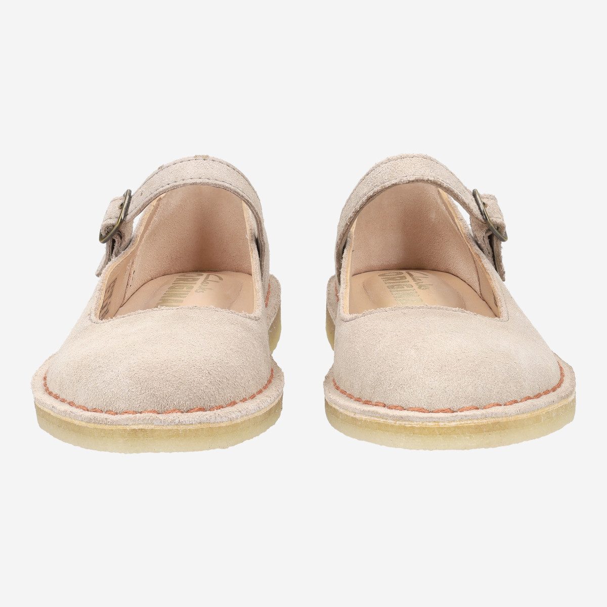 Clarks Desert Jane 26180449 4, Ballerina in Beige für Damen Ballerina