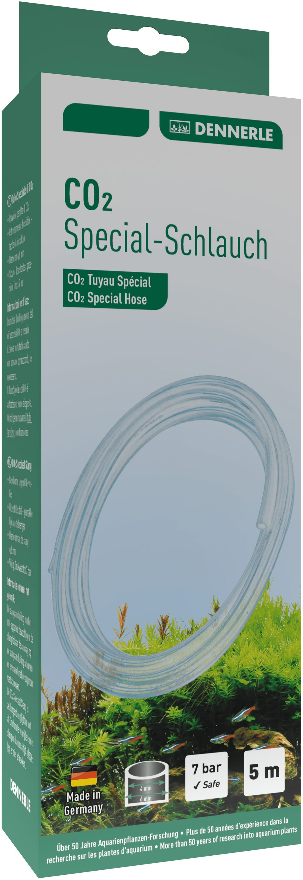 DENNERLE Aquariumschlauch CO2 Schlauch 5m