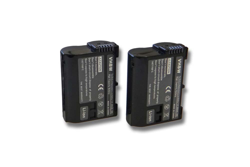 vhbw kompatibel mit Nikon Batteriegriff MD-D14, MB-N11 Kamera-Akku Li-Ion 2000 mAh (7 V)