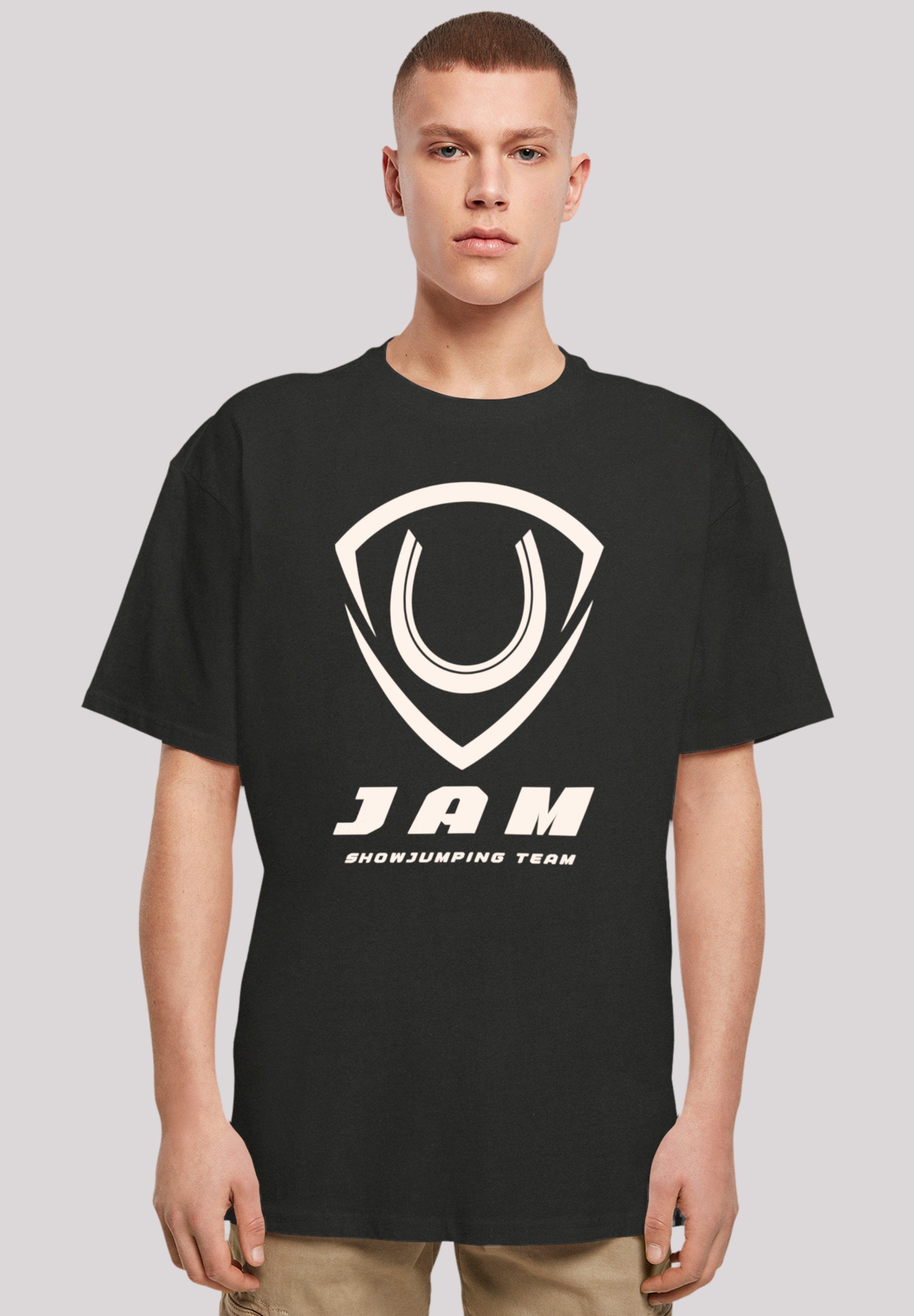 F4NT4STIC T-Shirt JAM Showjumping Print schwarz