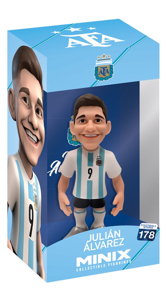 Minix Merchandise-Figur Argentina - Julian Alvarez 12cm